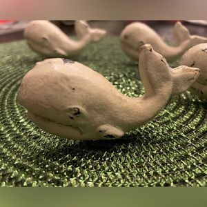 Five Whale Door/Drawer pulls